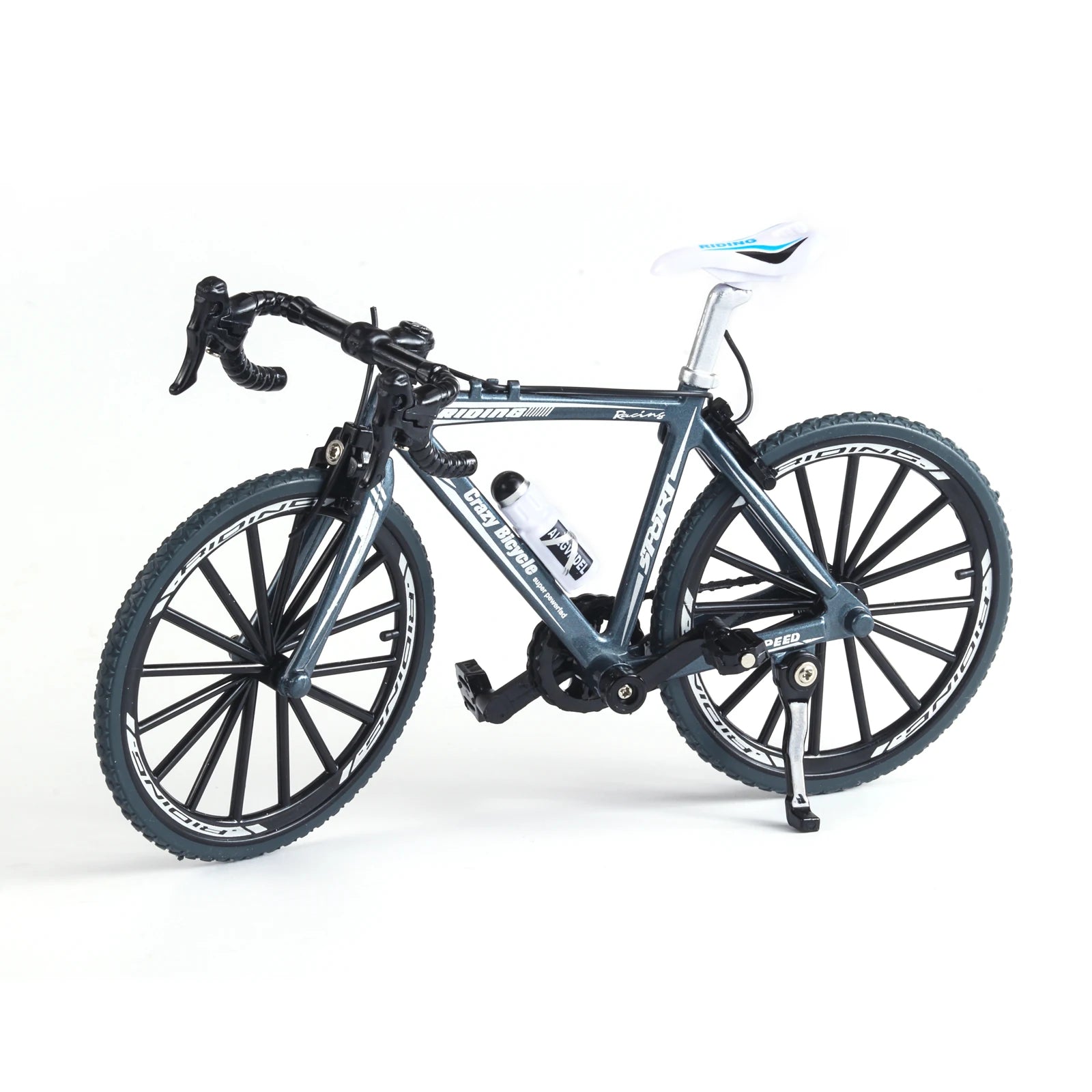 1/10 RC Simulation Bike Rack Mini Scale Bicycle Rear Rack Metal Bicycle Decorative for 1/8 1/10 RC Crawler TRX4 FCX10 SCX10