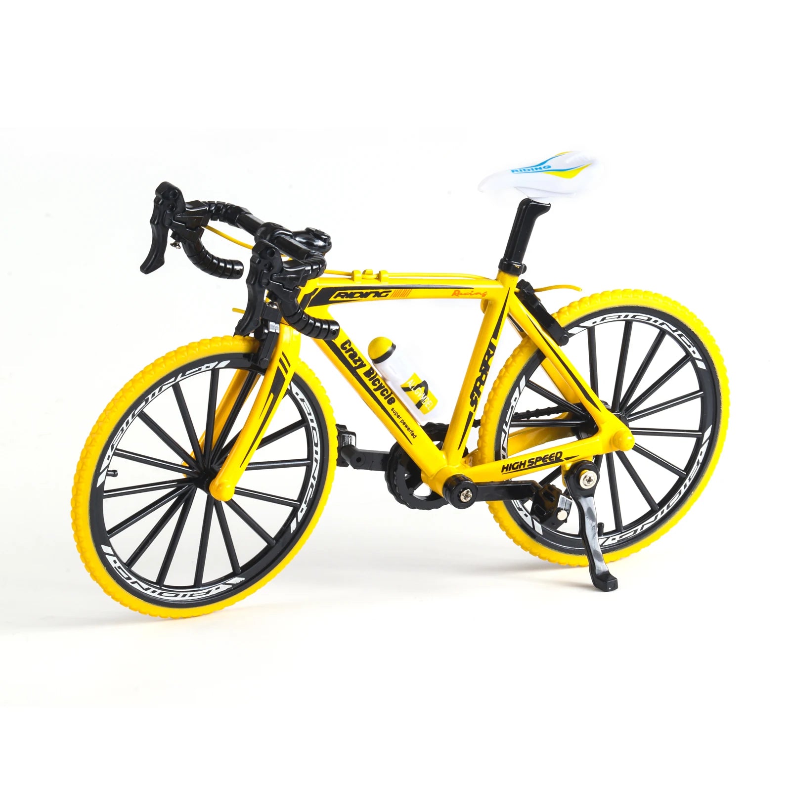 1/10 RC Simulation Bike Rack Mini Scale Bicycle Rear Rack Metal Bicycle Decorative for 1/8 1/10 RC Crawler TRX4 FCX10 SCX10
