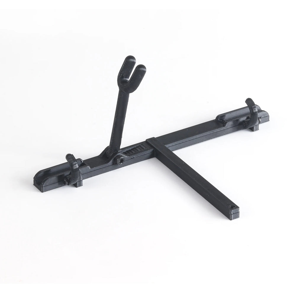 1/10 RC Simulation Bike Rack Mini Scale Bicycle Rear Rack Metal Bicycle Decorative for 1/8 1/10 RC Crawler TRX4 FCX10 SCX10