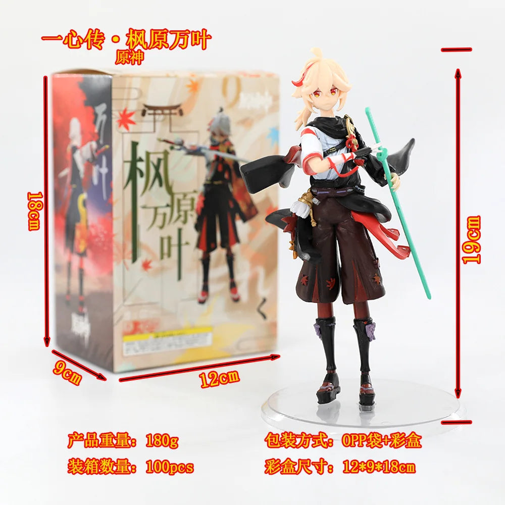 Genshin Impact Kaedehara Kazuha Anime Figure Action Figure Collectible Model Doll Toy