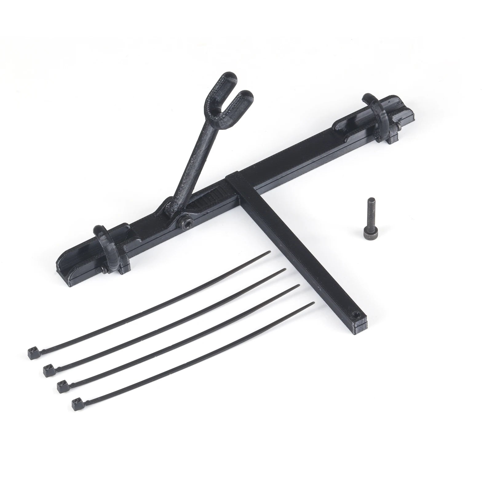 1/10 RC Simulation Bike Rack Mini Scale Bicycle Rear Rack Metal Bicycle Decorative for 1/8 1/10 RC Crawler TRX4 FCX10 SCX10