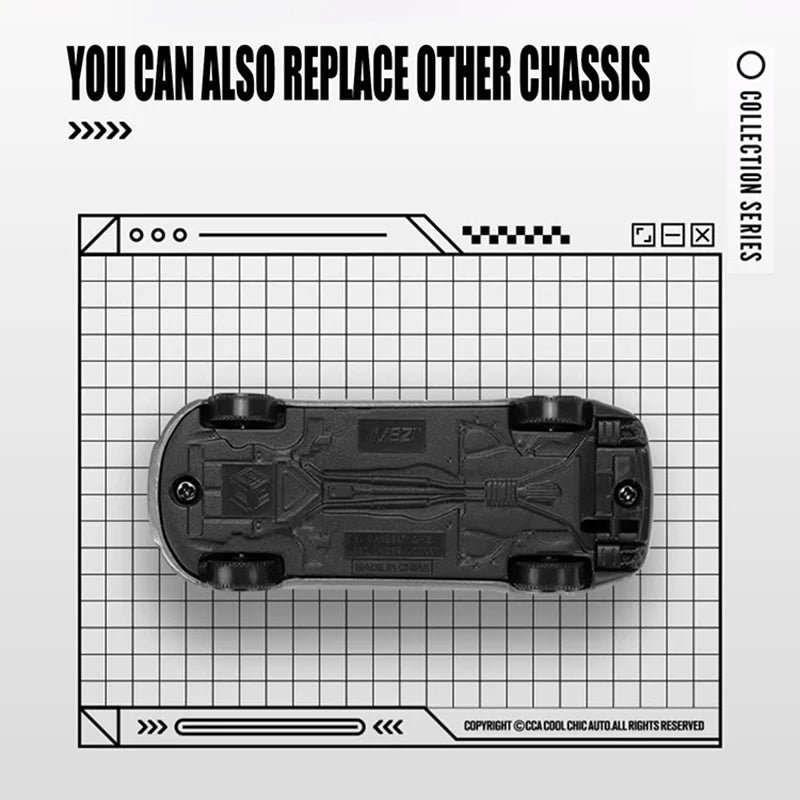 CCA1:64 Lamborghini STO Exquisite Suspension Model Classic Car Static Model Alloy Die Casting Collection Gift Toys