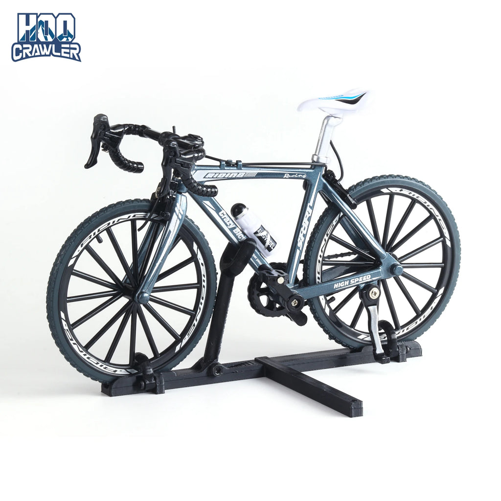 1/10 RC Simulation Bike Rack Mini Scale Bicycle Rear Rack Double Bike Mount Decorative for 1/8 1/10 RC Crawler TRX4 FCX10 SCX10