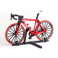 1/10 RC Simulation Bike Rack Mini Scale Bicycle Rear Rack Metal Bicycle Decorative for 1/8 1/10 RC Crawler TRX4 FCX10 SCX10
