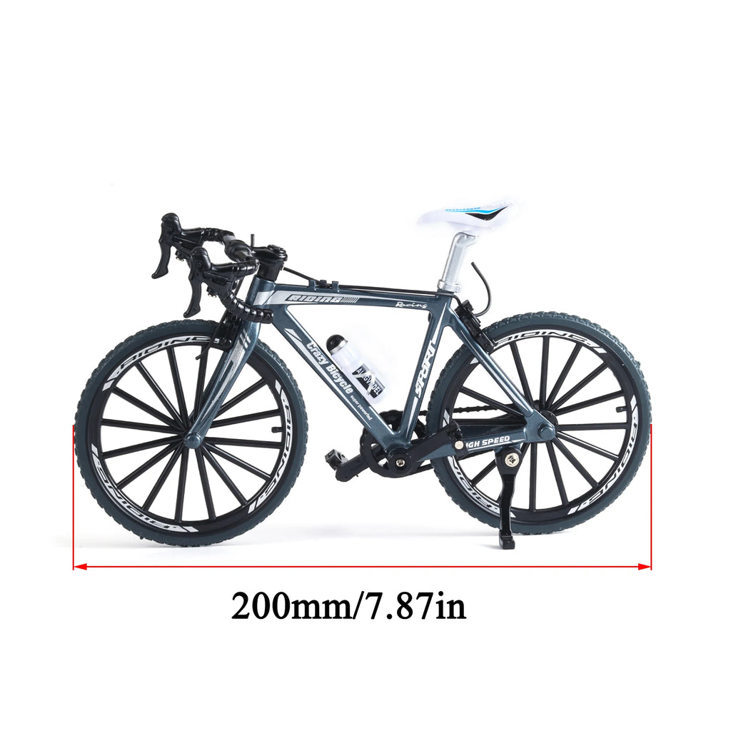 1/10 RC Simulation Bike Rack Mini Scale Bicycle Rear Rack Metal Bicycle Decorative for 1/8 1/10 RC Crawler TRX4 FCX10 SCX10